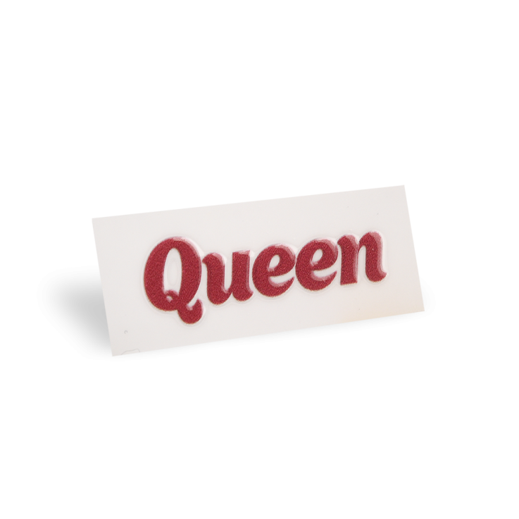 UV-DTF-этикетка Queen — Материал: UV-DTF — UV-DTF-этикетки