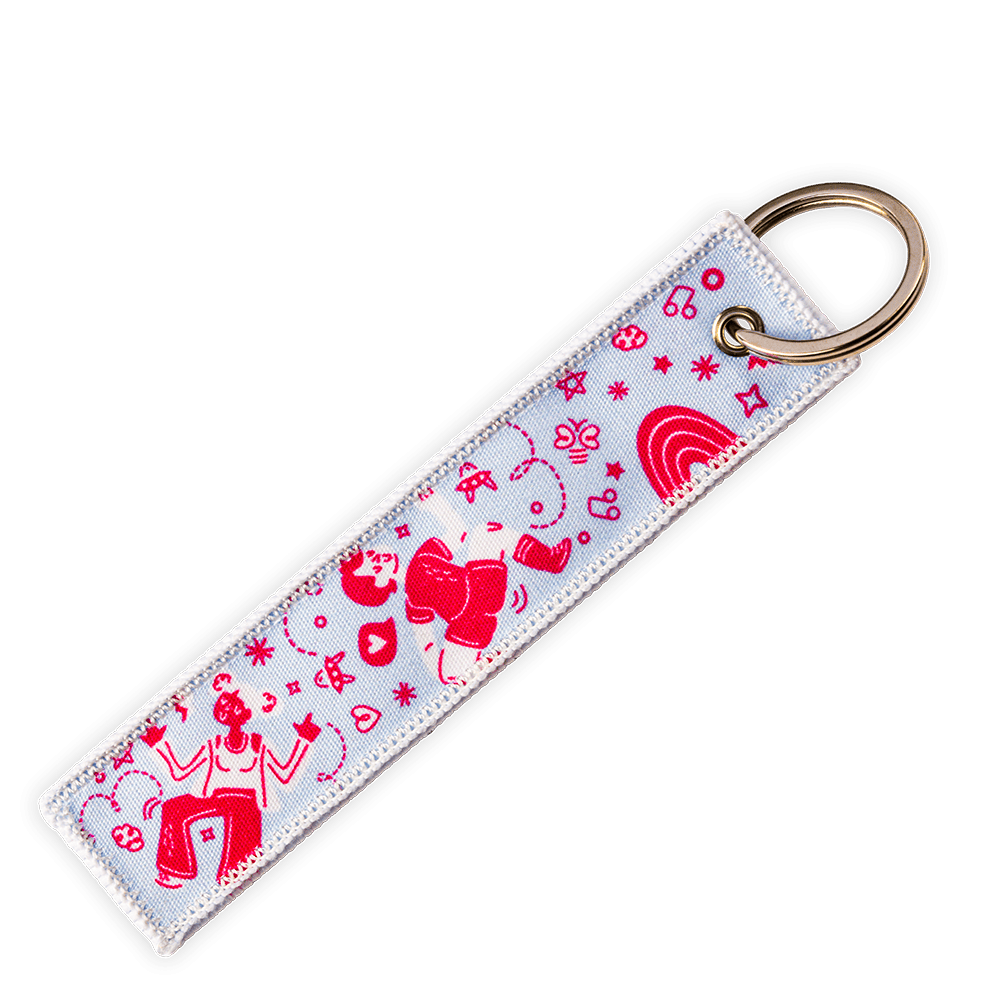 Ремувка Кайфуй — Вид печати:Шелкография на лентах — Материал: Хлопок — Ремувки на заказ